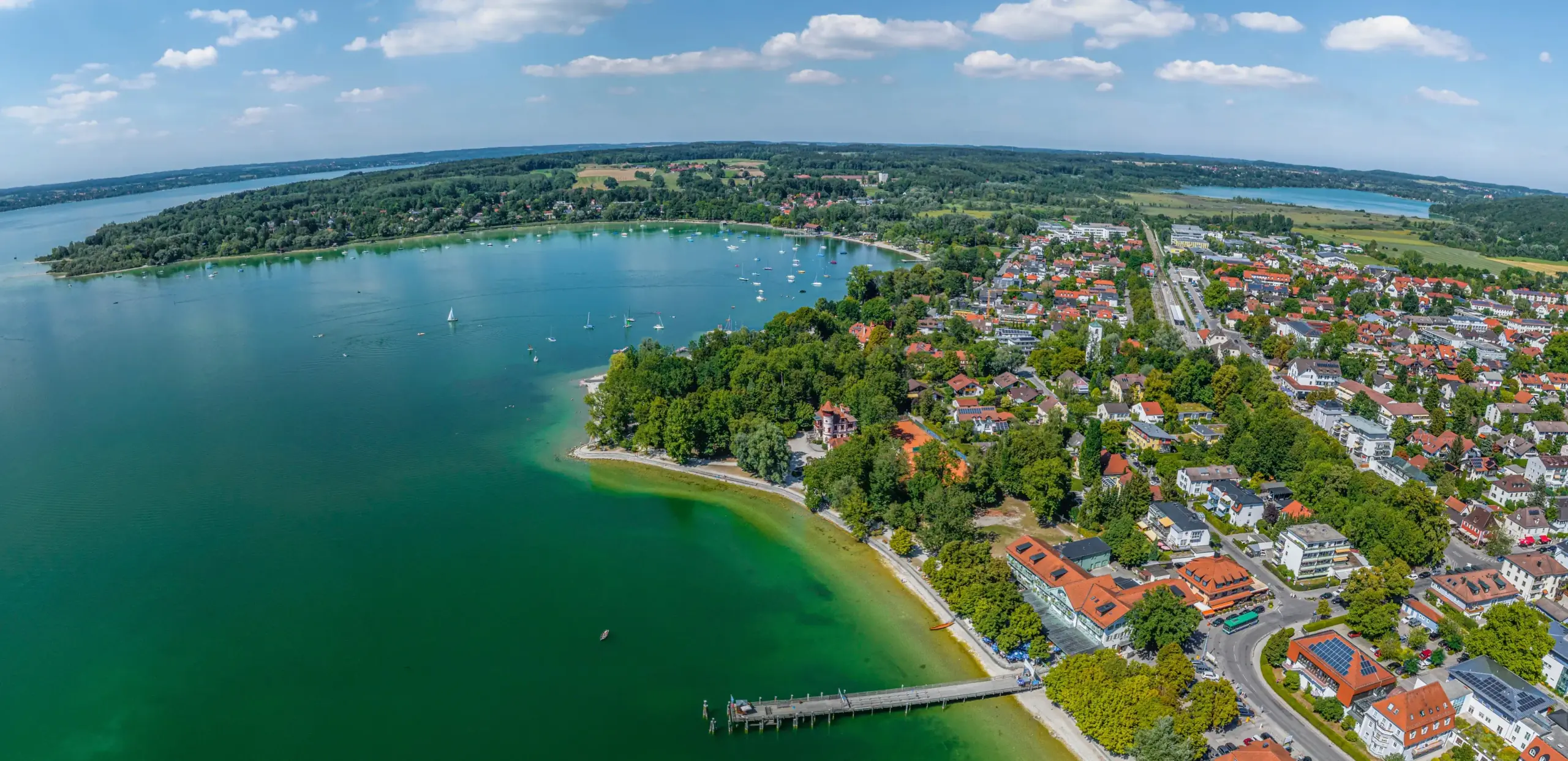 Blick über den Ammersee bei Herrsching, Titelbild des empfohlenen Ratgeber-Artikels